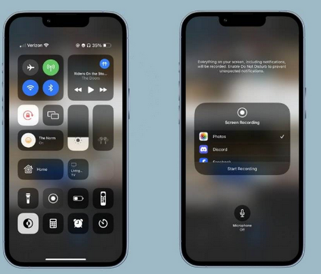 南丰镇苹果15维修分享iPhone15录制屏幕时如何录制音频 