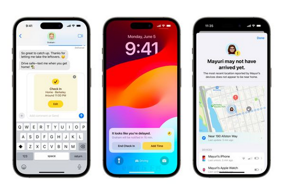 南丰镇苹果维修站分享如何在iPhone上使用平安确认功能 